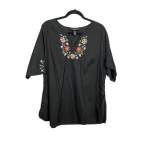 Venezia Embroidered Blouse Size 18-20